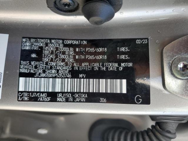 2023 LEXUS GX 460 JTJAM7BX9P5353746