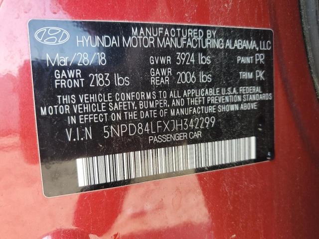 2018 HYUNDAI ELANTRA SE - 5NPD84LFXJH342299