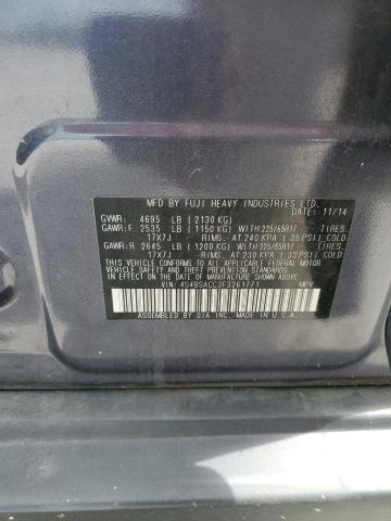 2015 SUBARU OUTBACK 2.5I PREMIUM 4S4BSACC3F3261771