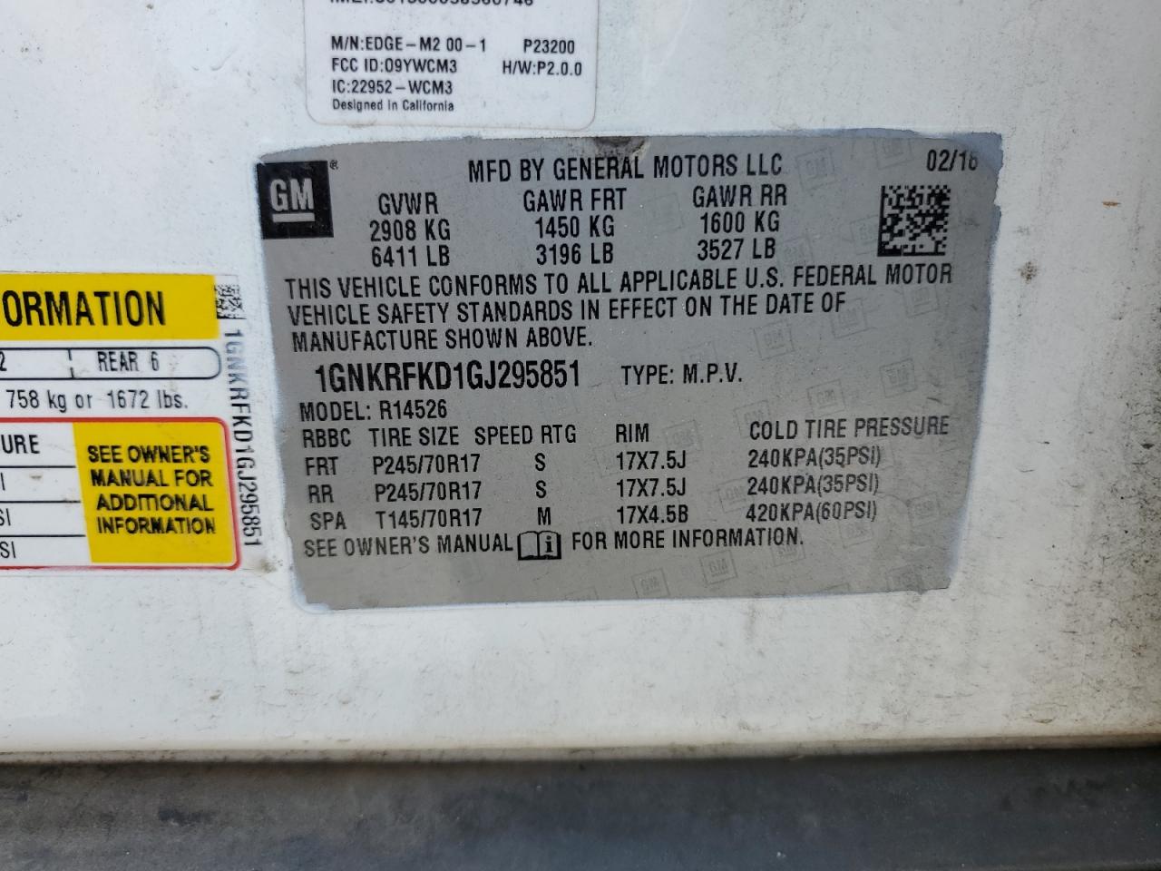 CHEVROLET TRAVERSE LS