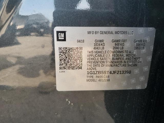 2018 CHEVROLET MALIBU LS - 1G1ZB5ST4JF213398