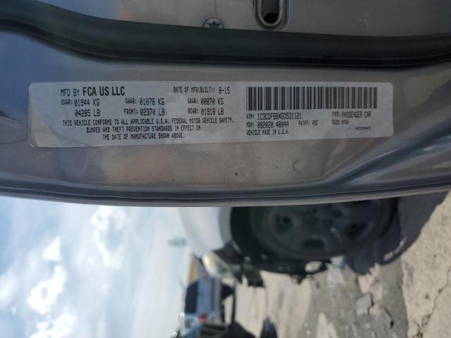 2016 DODGE DART SXT 1C3CDFBBXGD531121