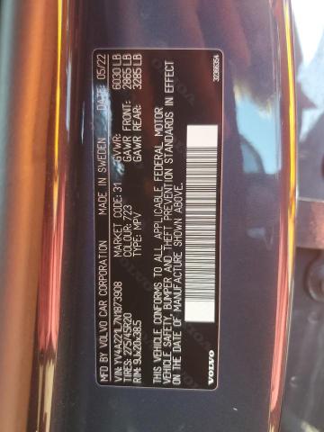 2022 VOLVO XC90 T6 IN YV4A221L7N1873908