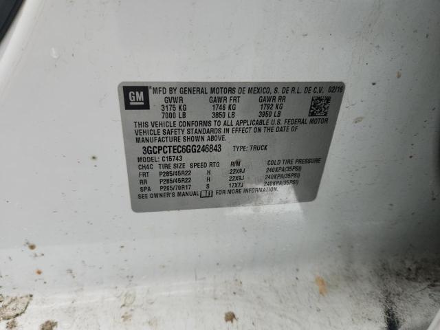 2016 CHEVROLET SILVERADO #3316833667