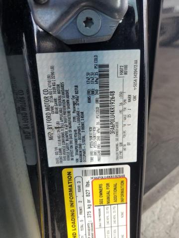 2019 FORD FUSION SE 3FA6P0LU4KR192648