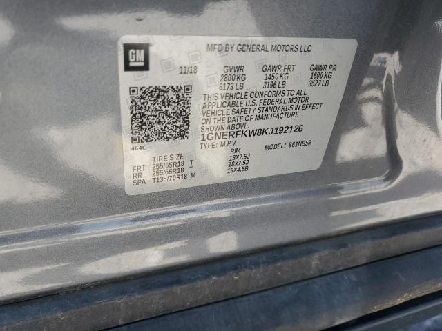 2019 CHEVROLET TRAVERSE LS 1GNERFKW8KJ192126