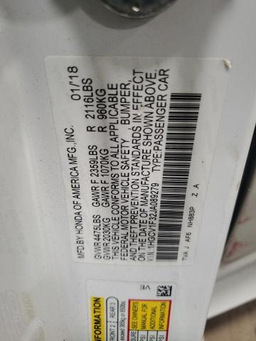 2018 HONDA ACCORD SPO 1HGCV1F32JA089279