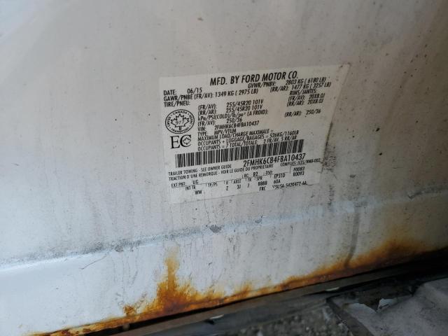 2015 FORD FLEX SEL 2FMHK6C84FBA10437