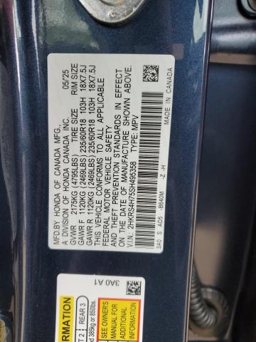 2025 HONDA CR-V EXL - 2HKRS4H75SH495358