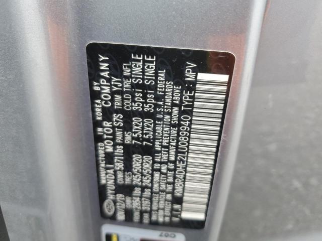 2020 HYUNDAI PALISADE SEL KM8R4DHE2LU089940