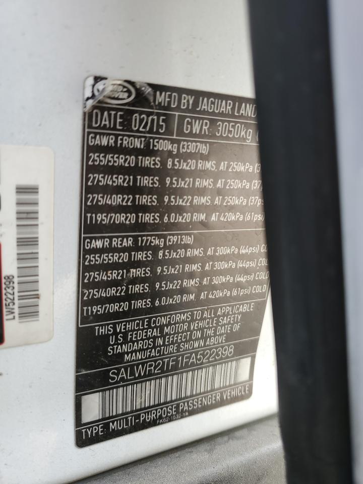 LAND ROVER RANGE ROVER SC