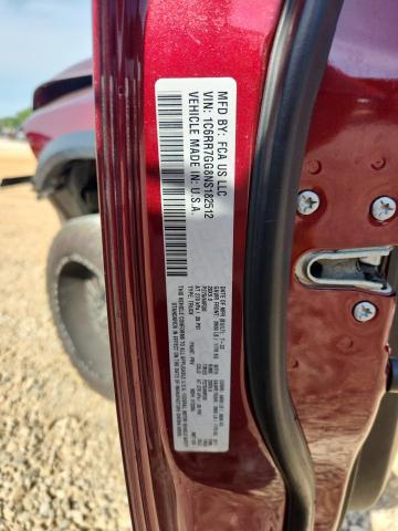 2022 RAM 1500 CLASSIC SLT 1C6RR7GG8NS182512