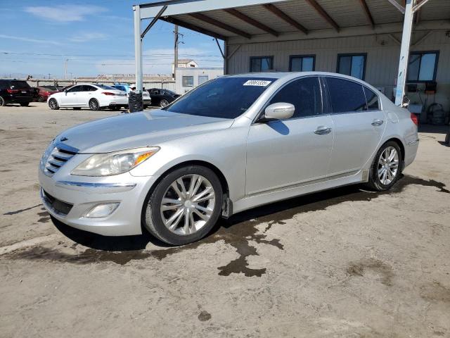 HYUNDAI GENESIS 3. 2013 silver  gas KMHGC4DD0DU230593 photo #1