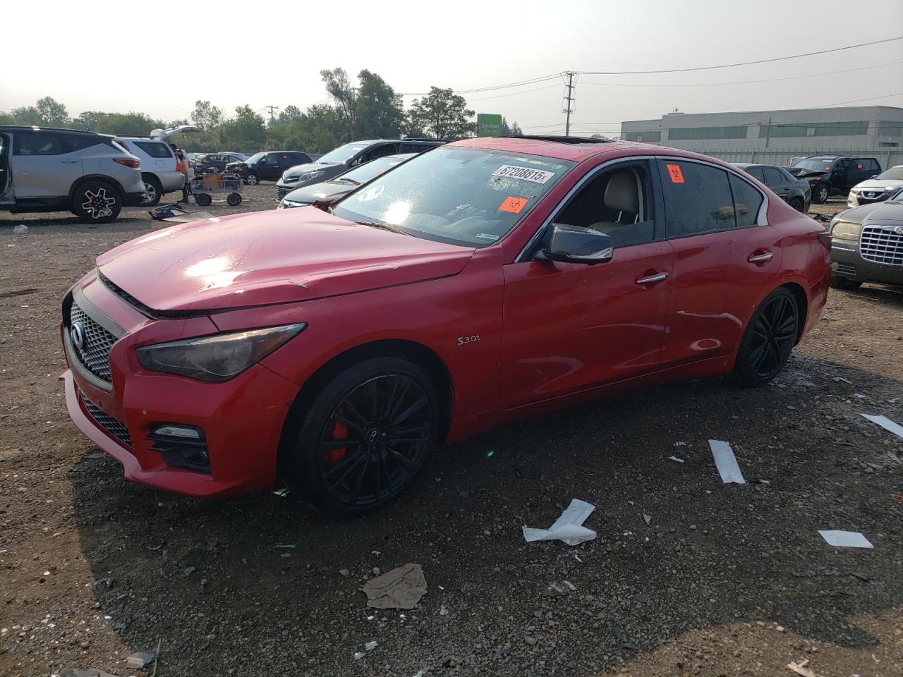 INFINITI Q50 RED SPORT 400