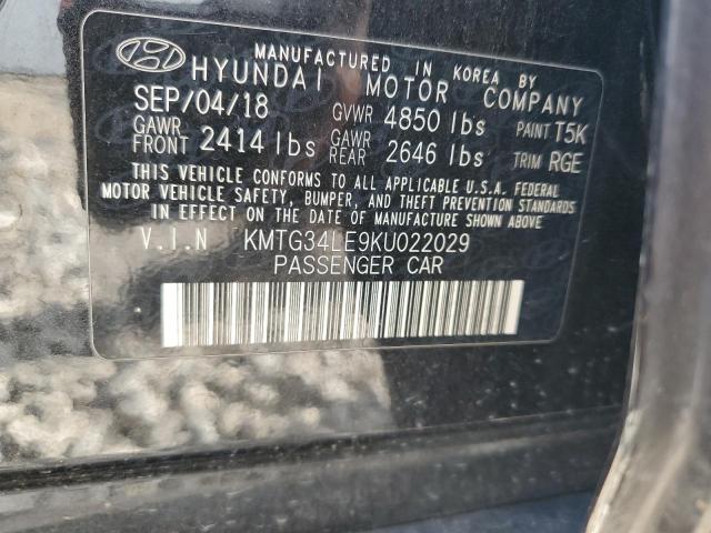 2019 GENESIS G70 PRESTI KMTG34LE9KU022029