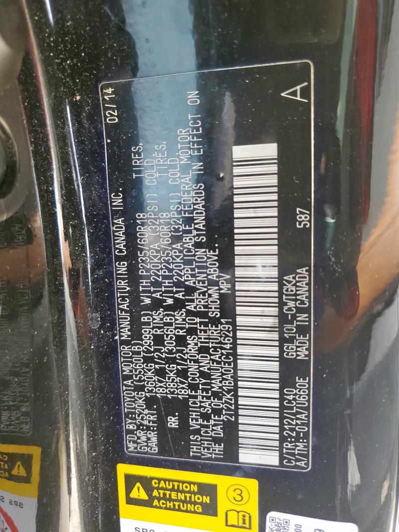 2014 LEXUS RX 350 - 2T2ZK1BA0EC146291