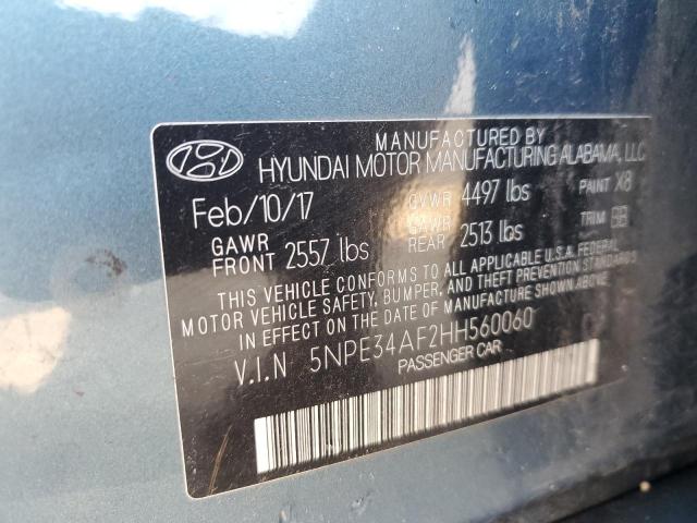 2017 HYUNDAI SONATA SPO 5NPE34AF2HH560060