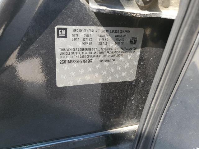 2017 CADILLAC XTS LUXURY 2G61M5S32H9161967