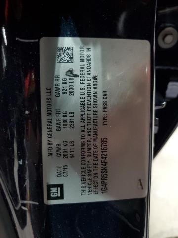 2015 BUICK VERANO CON 1G4PR5SK4F4216785
