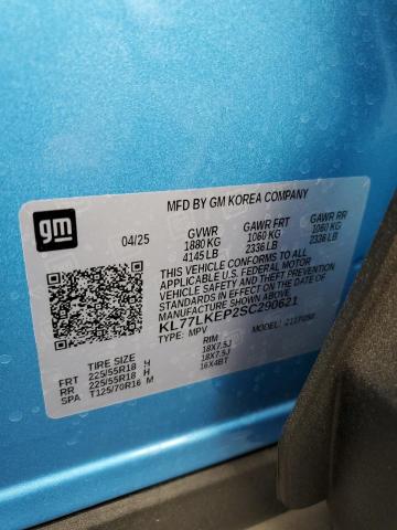 2025 CHEVROLET TRAX ACTIV KL77LKEP2SC290621