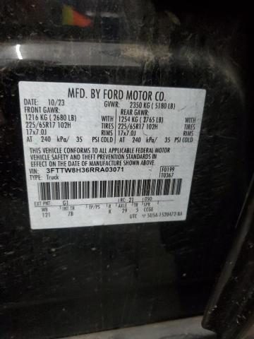 2024 FORD MAVERICK X 3FTTW8H36RRA03071