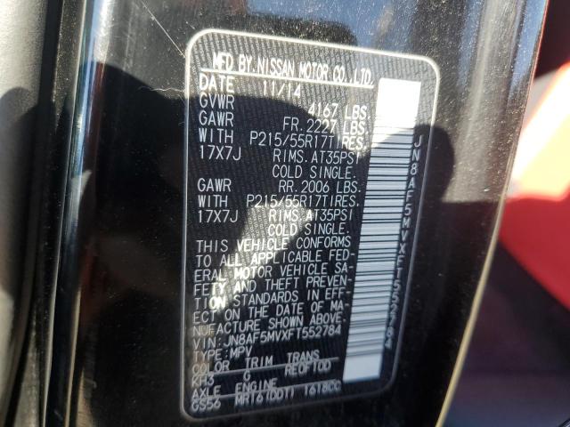 2015 NISSAN JUKE S JN8AF5MVXFT552784