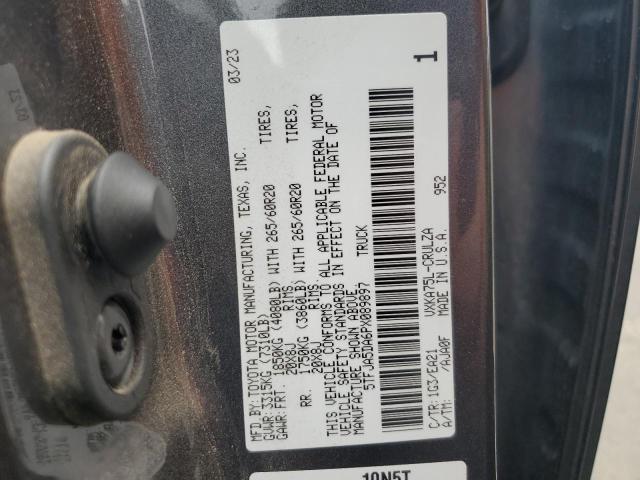 2023 TOYOTA TUNDRA DOU 5TFJA5DA6PX089897