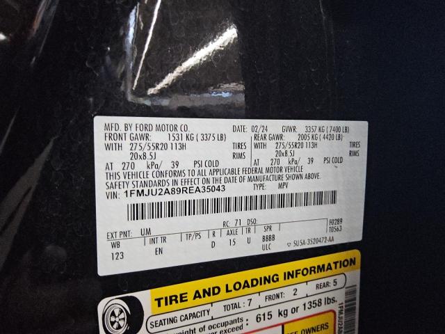 2024 FORD EXPEDITION 1FMJU2A89REA35043