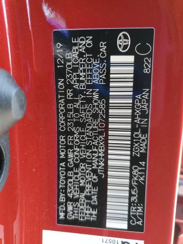 2020 TOYOTA C-HR XLE JTNKHMBX9L1072585