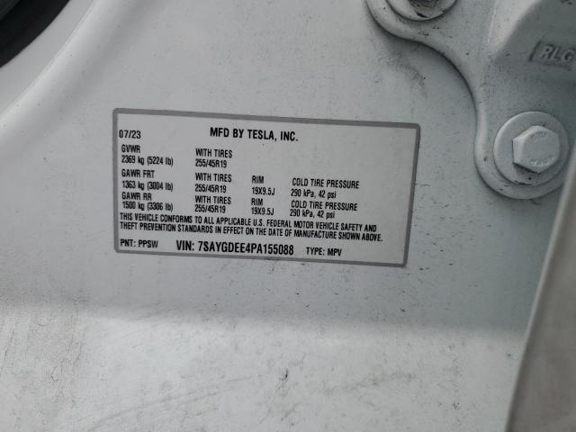 2023 TESLA MODEL Y 7SAYGDEE4PA155088
