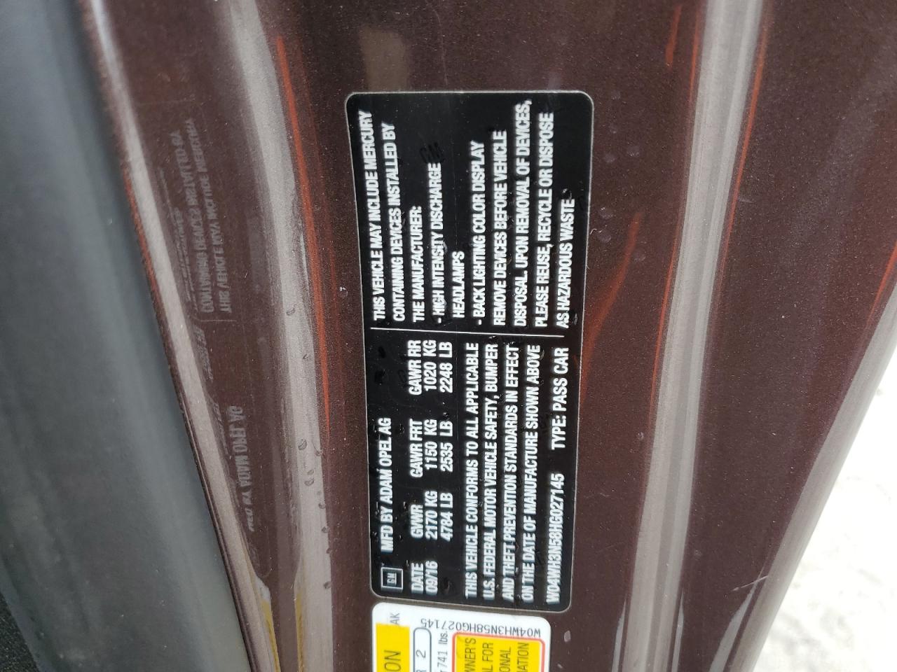 BUICK CASCADA PREMIUM