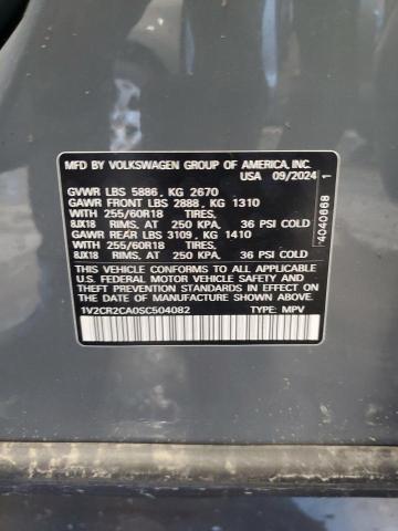 2025 VOLKSWAGEN ATLAS PEAK 1V2CR2CA0SC504082