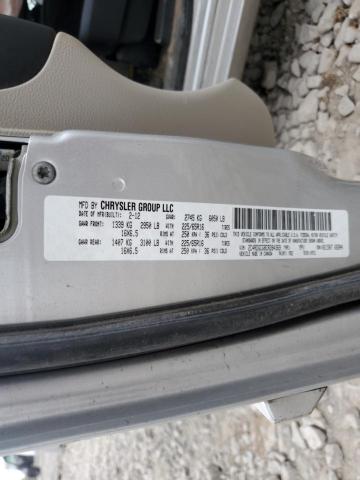 2012 DODGE GRAND CARA - 2C4RDGCG8CR284369