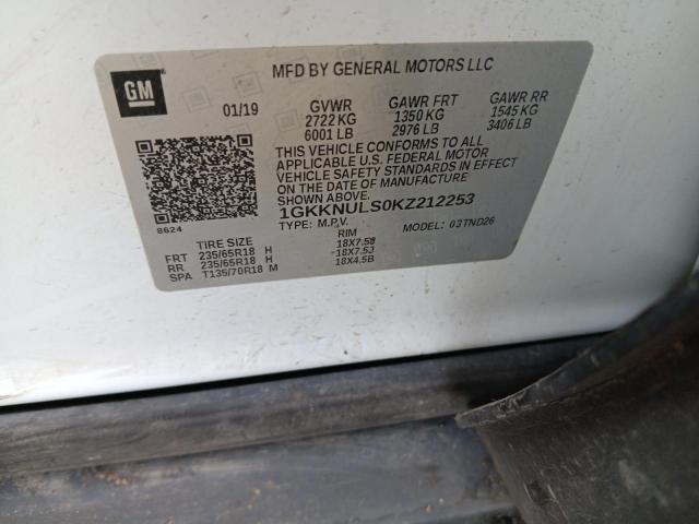 2019 GMC ACADIA SLT #3302708055