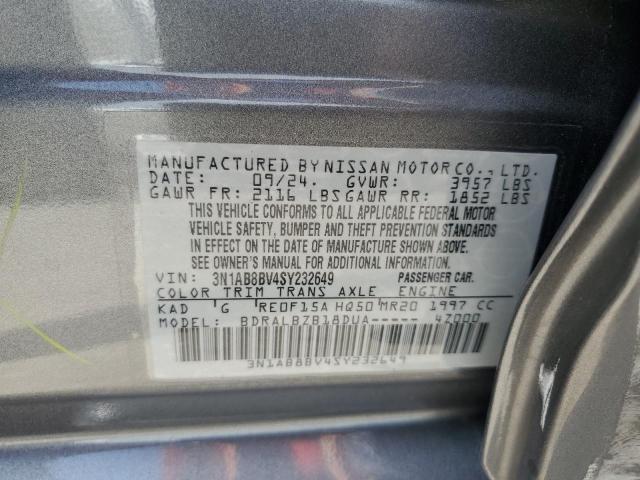 2025 NISSAN SENTRA S 3N1AB8BV4SY232649