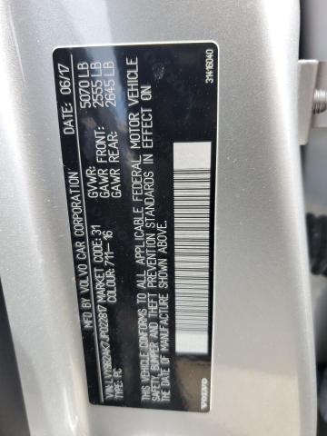2018 VOLVO S90 T5 MOM - LVY982AK7JP022817