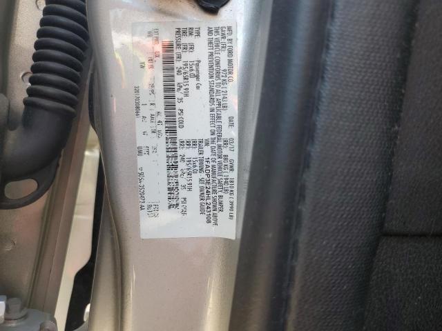 2017 FORD FOCUS S - 1FADP3E24HL243108