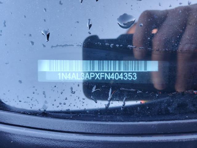 2015 NISSAN ALTIMA 2.5 1N4AL3APXFN404353