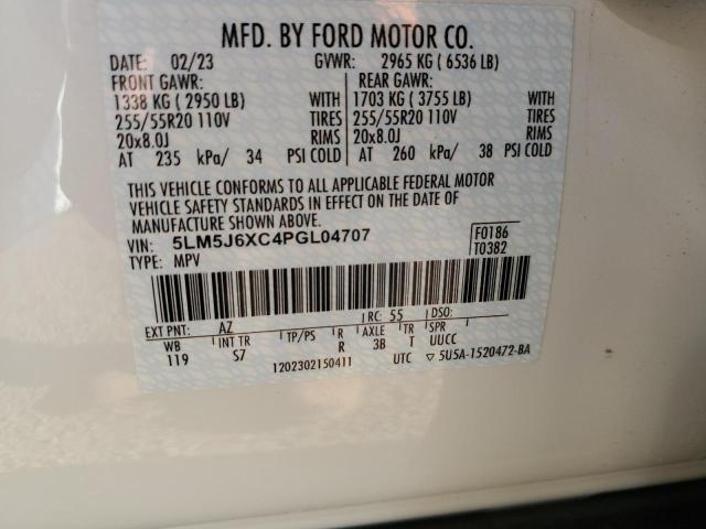 2023 LINCOLN AVIATOR - 5LM5J6XC4PGL04707