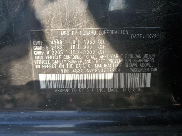 2022 SUBARU IMPREZA PREMIUM 4S3GTAV68N3707264
