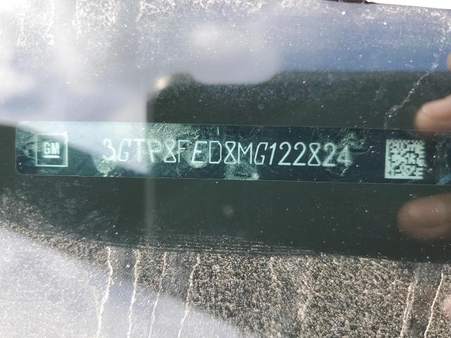 2021 GMC SIERRA C1500 DENALI 3GTP8FED8MG122824