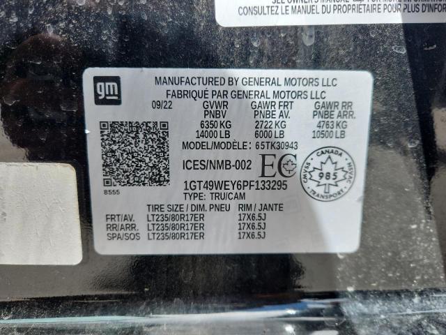 2023 GMC SIERRA K35 - 1GT49WEY6PF133295