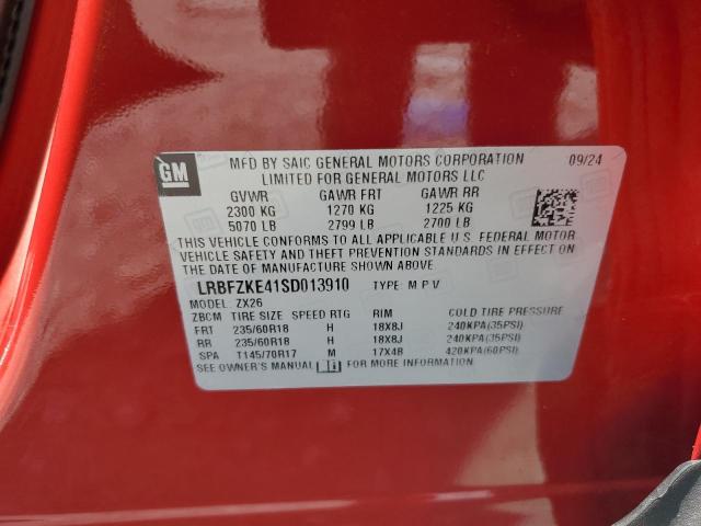 2025 BUICK ENVISION P LRBFZKE41SD013910