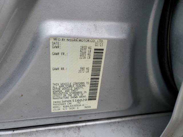 2013 NISSAN ALTIMA 2.5 - 1N4AL3APXDN516020