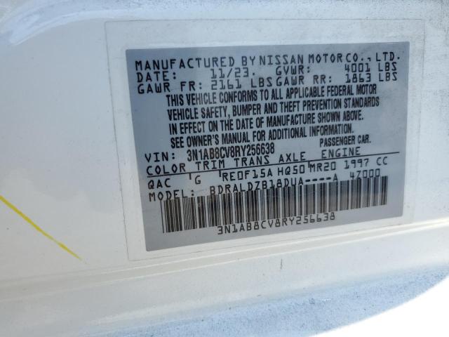 2024 NISSAN SENTRA SV 3N1AB8CV8RY256638