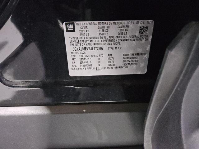 2018 GMC TERRAIN SL 3GKALMEV2JL177892
