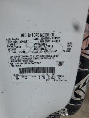 2006 FORD F250 SUPER #3296312486