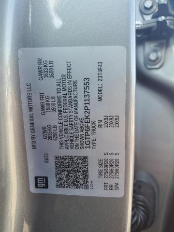 2023 GMC CANYON DEN 1GTP6FEK2P1137553