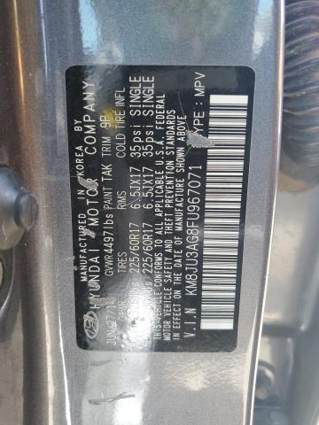 2015 HYUNDAI TUCSON LIMITED KM8JU3AG8FU967071