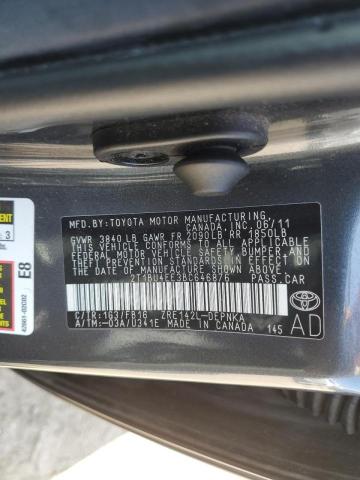 2011 TOYOTA COROLLA BA - 2T1BU4EE3BC646876